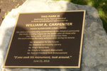 Dedication: William A. Carpenter Park at Port of Pittsford